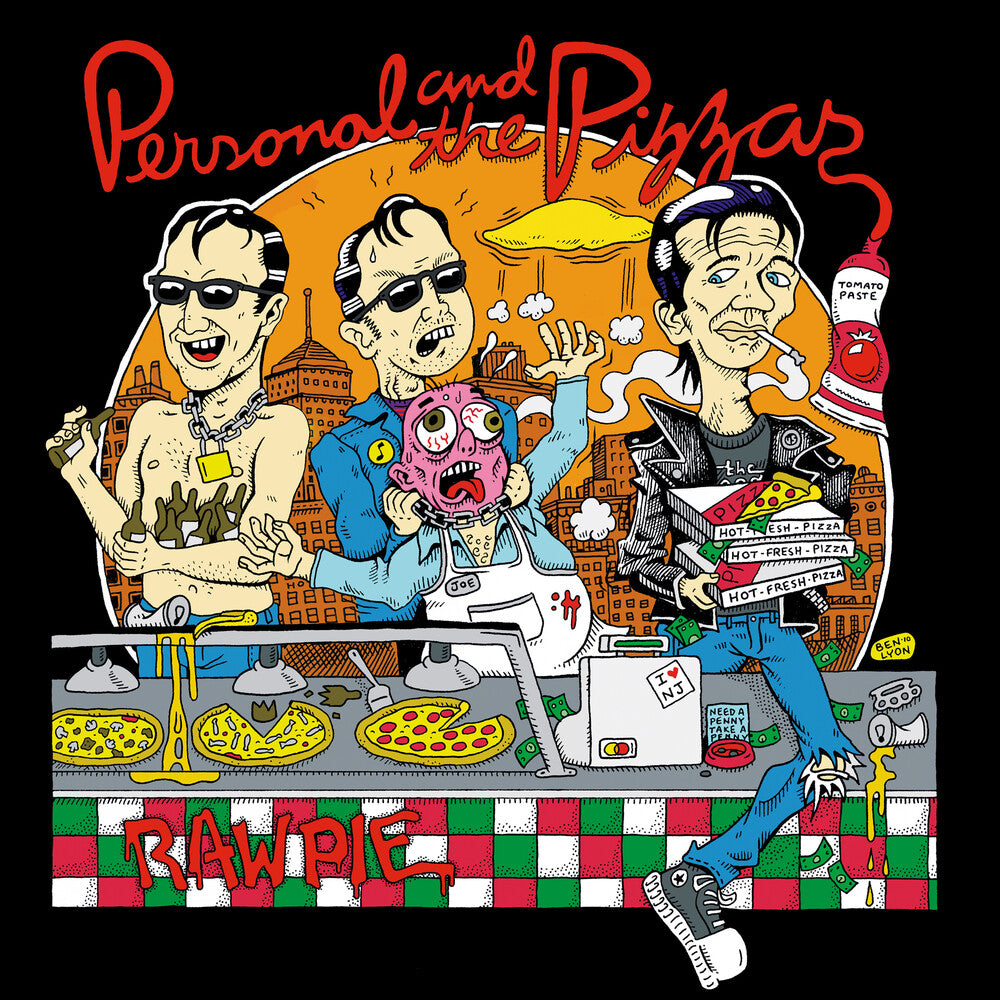 the album cover for Personal and the Pizzas - Raw Pie