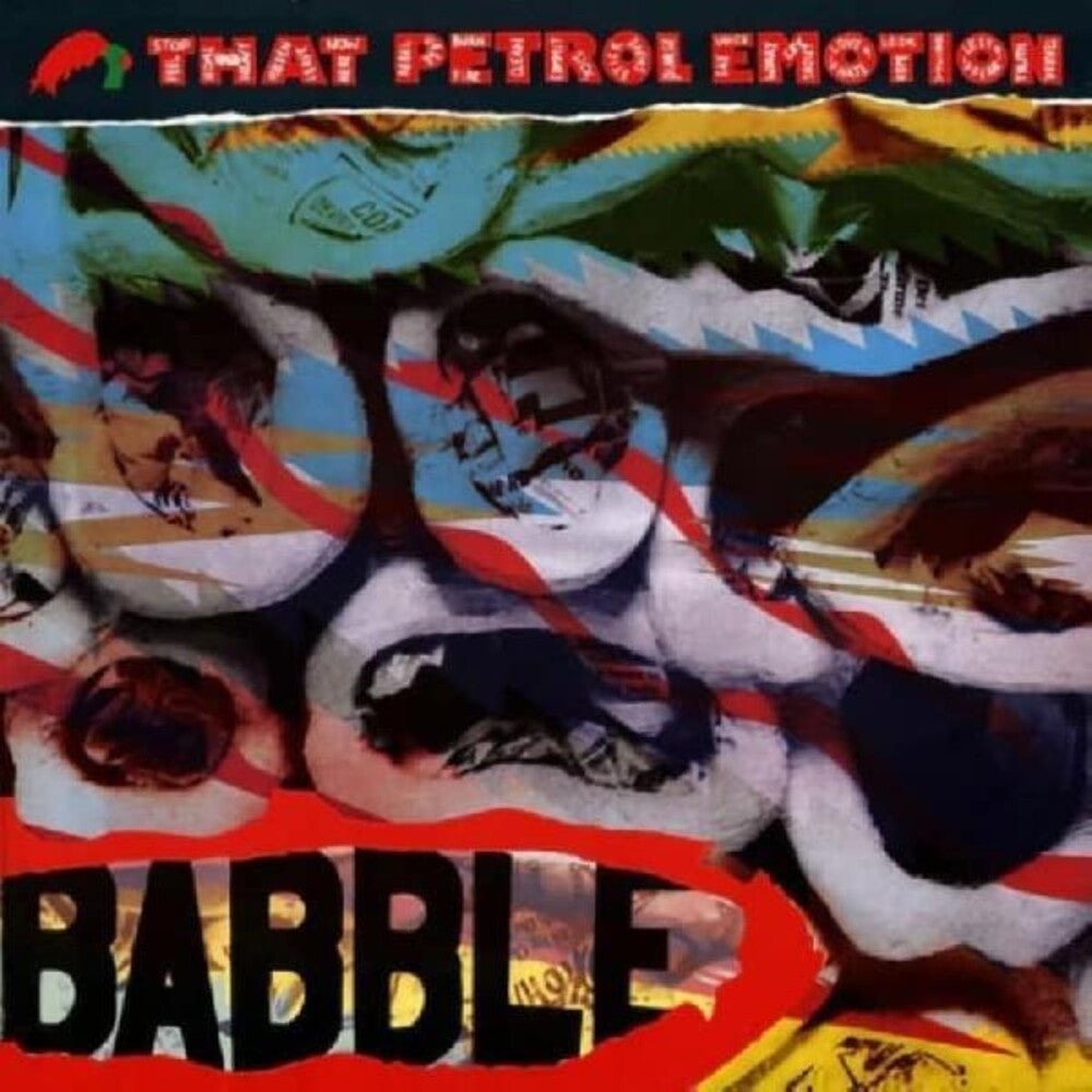 the album cover for That Petrol Emotion - Babble (Blue) [Colored Vinyl] (Exp) [Indie Exclusive]
