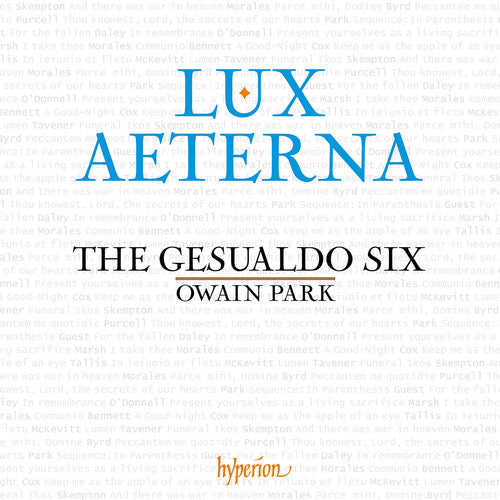 The Gesualdo Six & Owain Park - Lux aeterna (CD)