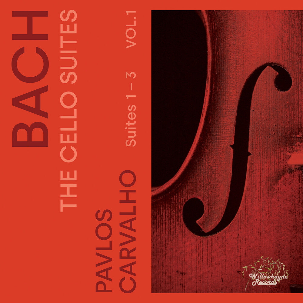the album cover for Bach, J.S. / Carvalho - Cello Suites 1