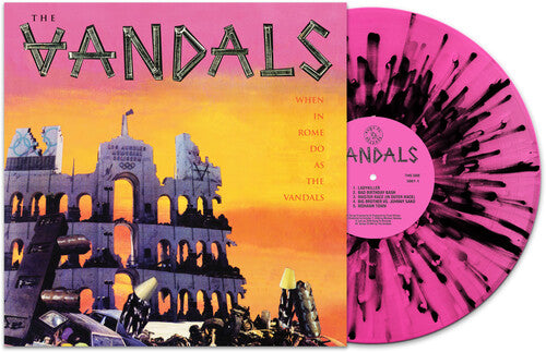 The Vandals - When In Rome Do As The Vandals - Pink/black (Vinyl)
