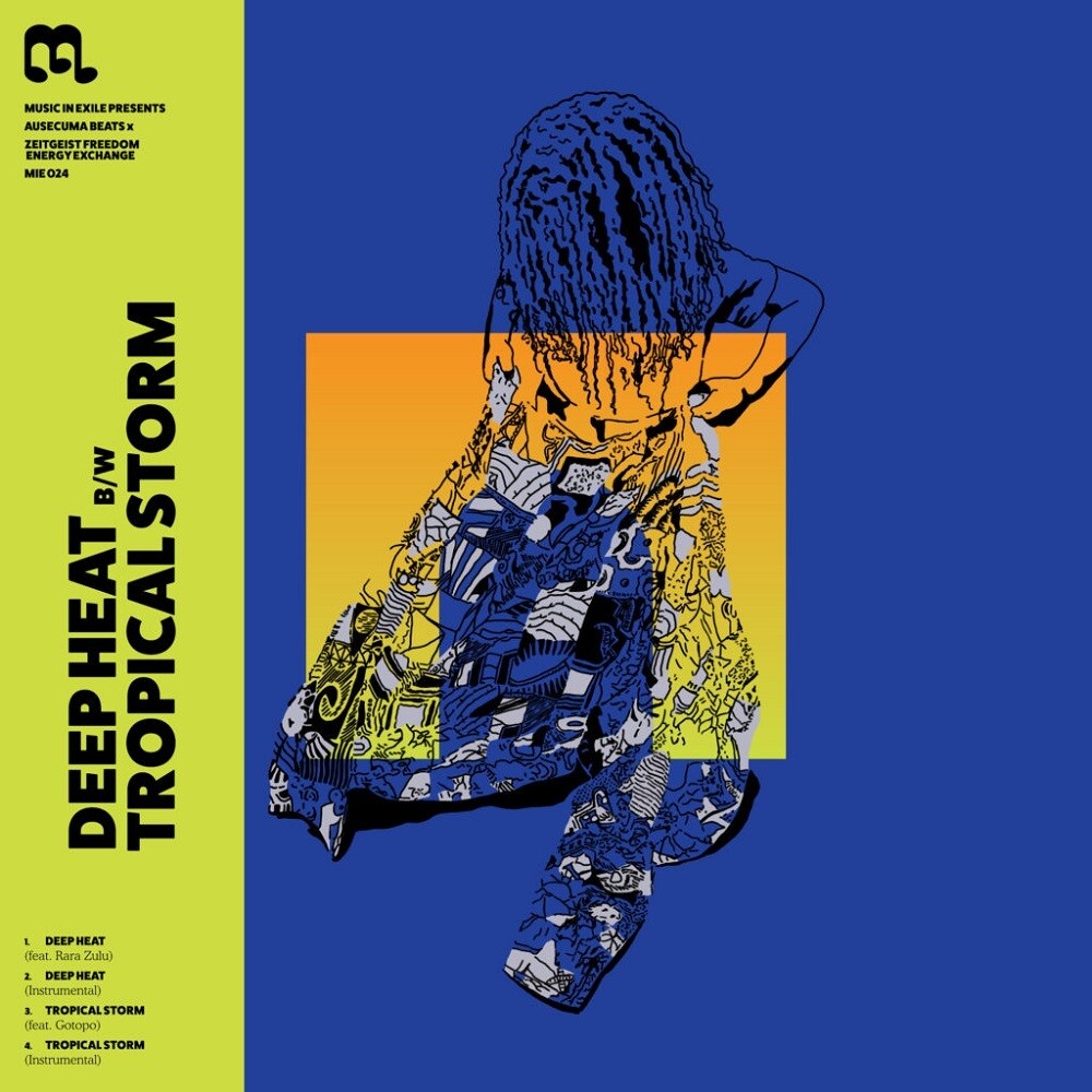 the album cover for Ausecuma Beats X Zeitgeist Freedom Energy Exchange - Deep Heat / Tropical Storm [180 Gram]
