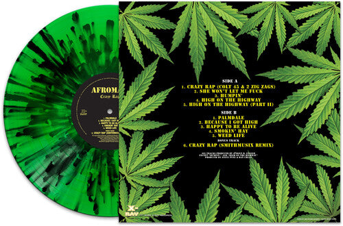 Afroman - Crazy Rap - Green/black Splatter (Vinyl)