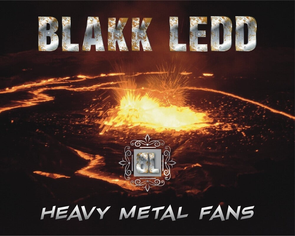 the album cover for Blakk Ledd - Heavy Metal Fans
