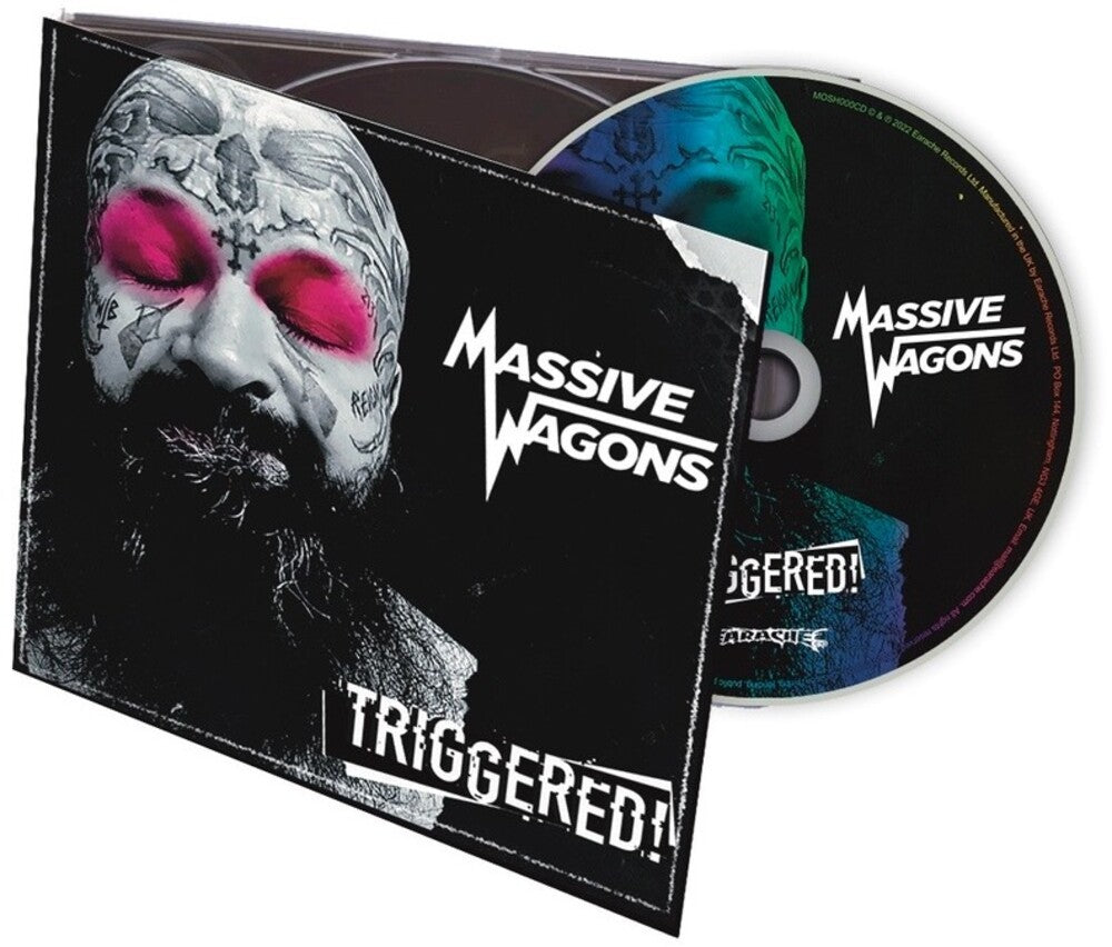 the album cover for Massive Wagons - Triggered