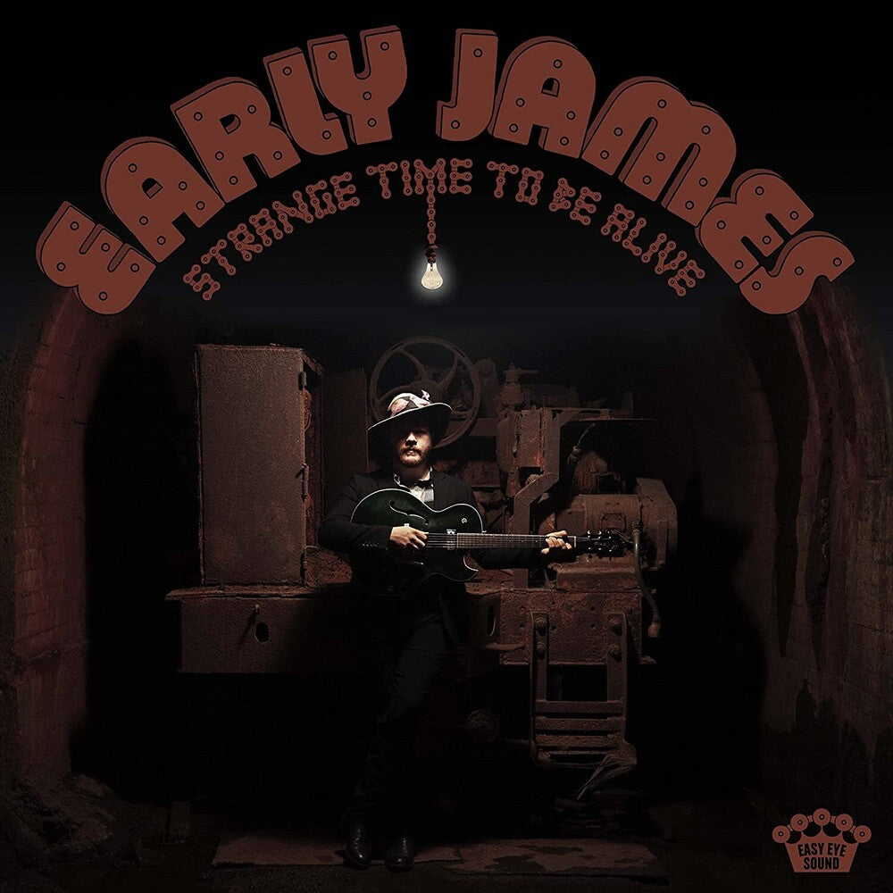 the album cover for Early James - Strange Time To Be Alive