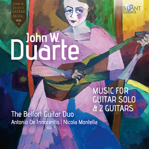 El dúo de guitarras de Belfort - Música para guitarra solista 1 (CD)