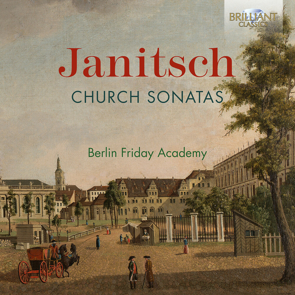 the album cover for Berlin Friday Academy / Janitsch - Church Sonatas