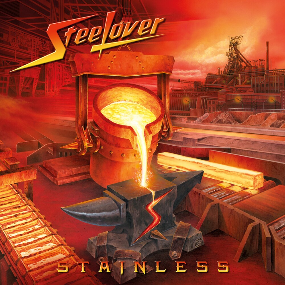 the album cover for Steelover - Stainless