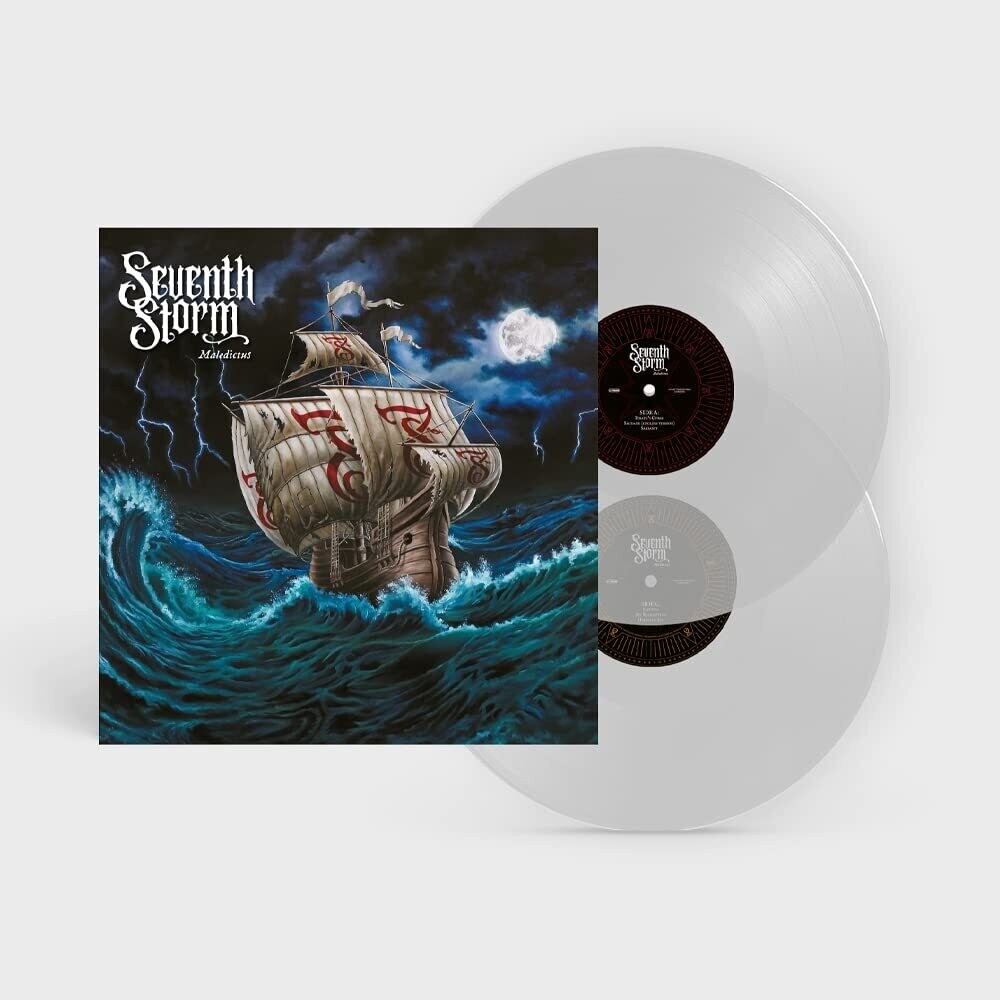 the album cover for Seventh Storm - Maledictu [Clear Vinyl]