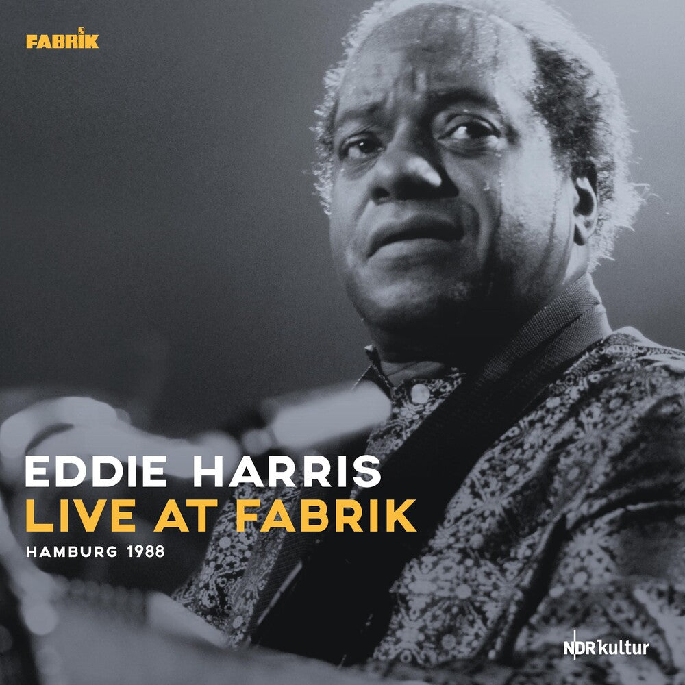 the album cover for Eddie Harris - Live At Fabrik Hamburg 1988 (Gate) [180 Gram]