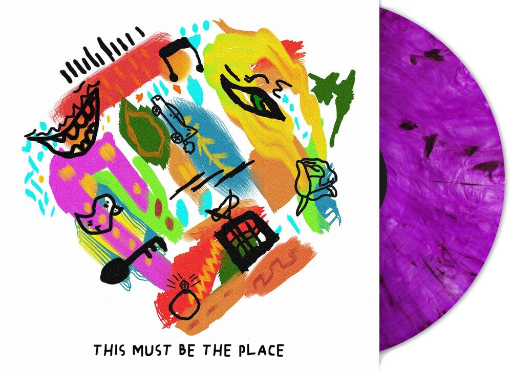 the album cover for Apollo Brown - This Must Be The Place [Colored Vinyl] (Gate) (Purp) [Indie Exclusive]
