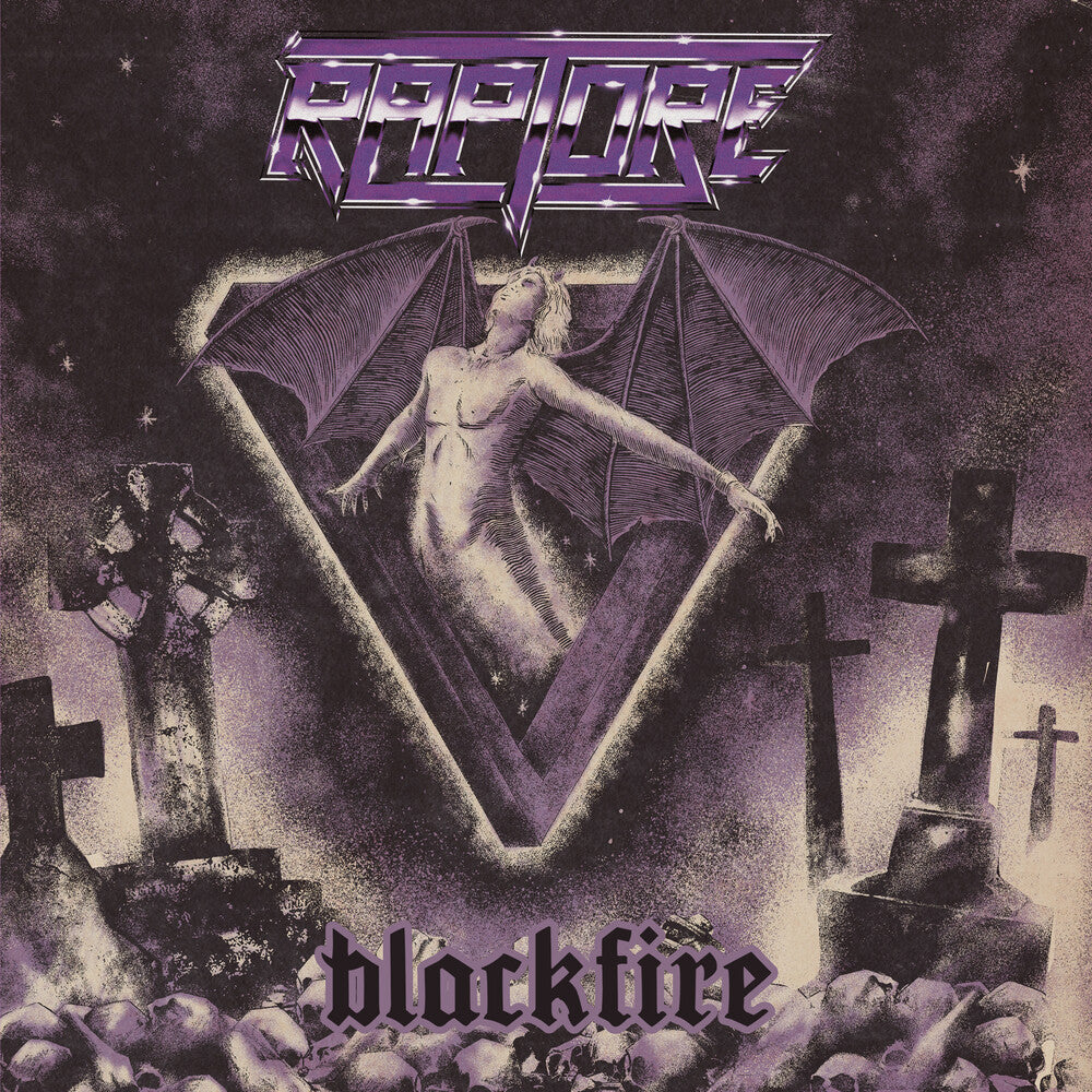 the album cover for Raptore - Blackfire