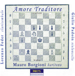 the album cover for J Bach .S. / Borgioni / Padoin - Amore Traditore