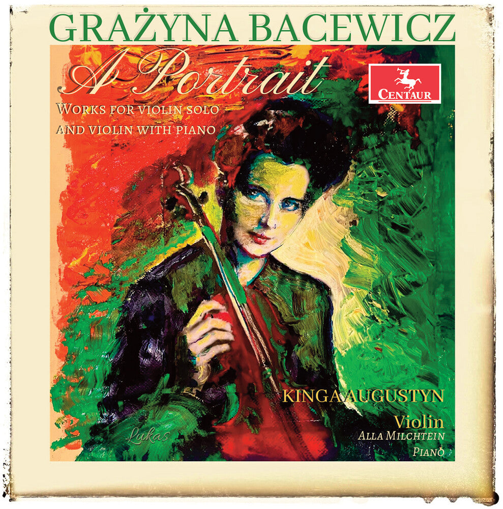 the album cover for Bacewicz / Augustyn / Milchtein - Portrait