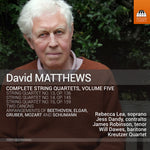 the album cover for Matthews / Lea / Trandafilovski - Complete String Quartets 5