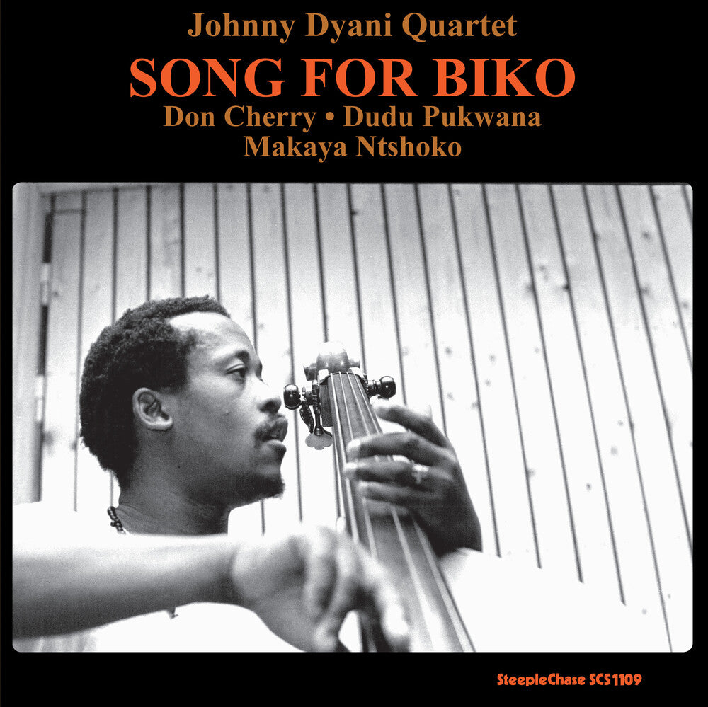 the album cover for Johnny Dyani - Song For Biko (Spa)