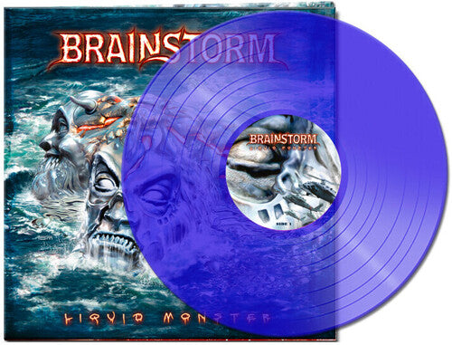 Brainstorm - Monstruo líquido - Azul transparente (vinilo)