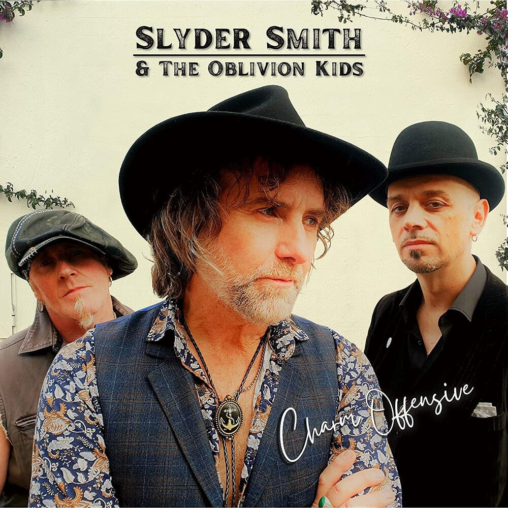 the album cover for Slyder Smith& The Oblivion Kids - Charm Offensive (Uk)