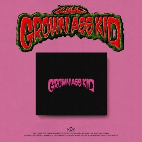 Zico - Grown Ass Kid - Jewel Case Version - incl. 16pg Booklet + Zimoticon Sticker (CD)