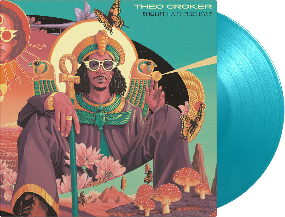 the album cover for Theo Croker - Blk2life A Future Past [Colored Vinyl] (Gate) [Limited Edition] [180 Gram]