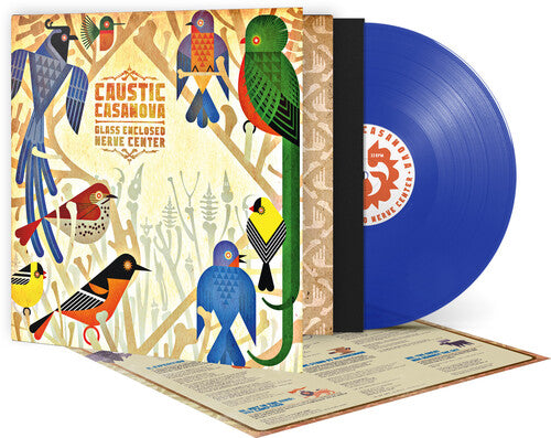 Casanova Cáustica - Centro Nervioso Cerrado en Cristal - Azul Transparente (Vinilo)