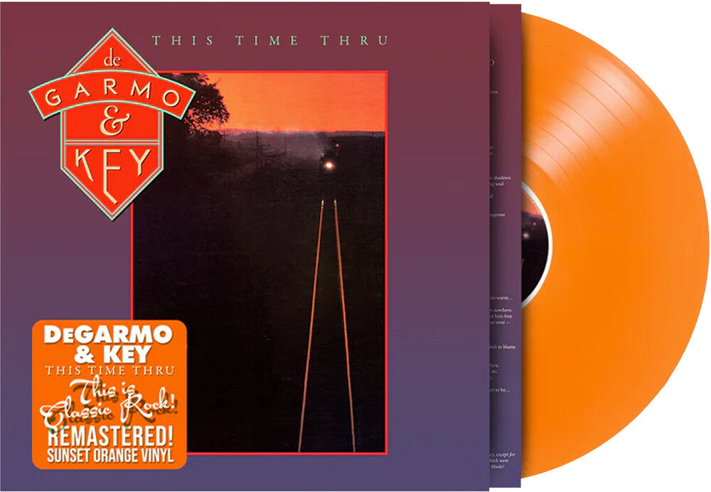 the album cover for DeGarmo & Key - This Time Thru