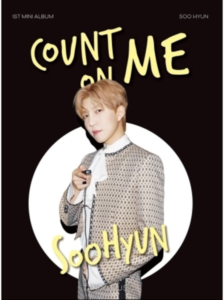 the album cover for Soohyun - Count On Me - incl. Photo Book, Postcard + Photo Card