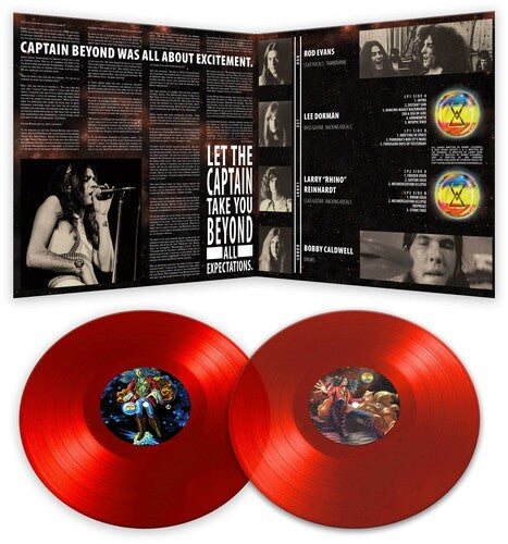Capitán Beyond - En vivo en Texas - 6 de octubre de 1973 - Rojo (Vinilo)