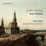 the album cover for Zelenka / Potter / Capriccio Barockorchester - Solo Motetts