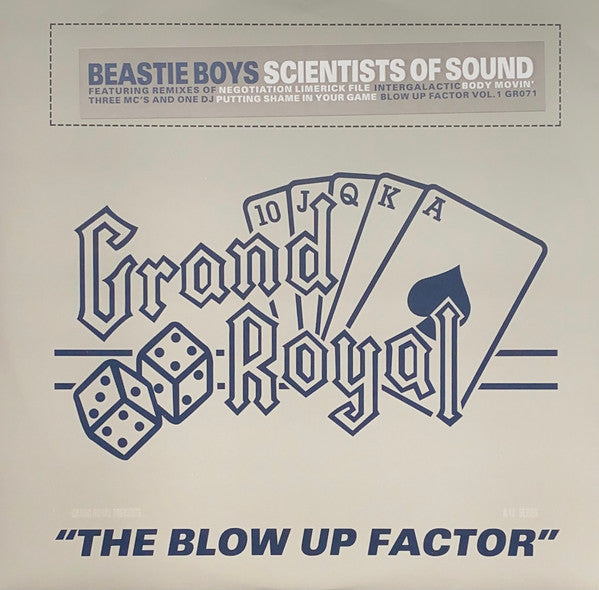 Beastie Boys : Scientists Of Sound (12", EP, Inj)
