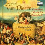 the album cover for Dieren / Guild - Complete Music for Piano Solo