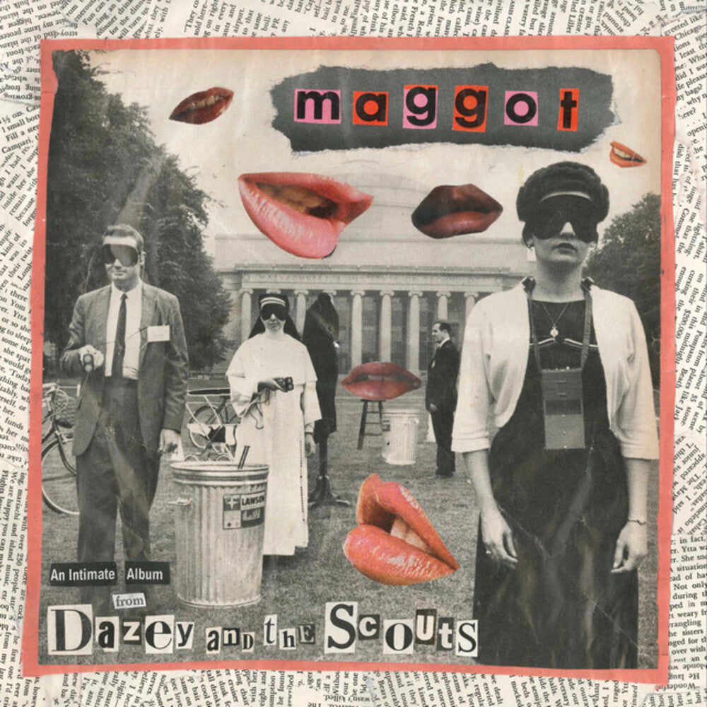 the album cover for Dazey & Scouts - Maggot (10in)