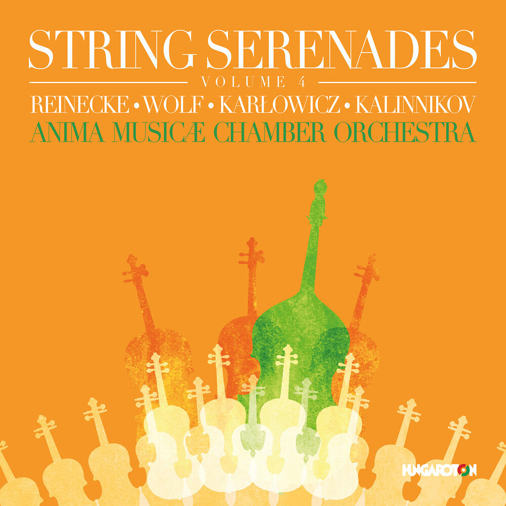 the album cover for Anima Musicae - String Serenades 4