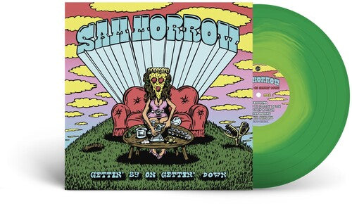 Sam Morrow - "Gettin' By" en "Gettin' Down" - Verde en amarillo (Vinilo)