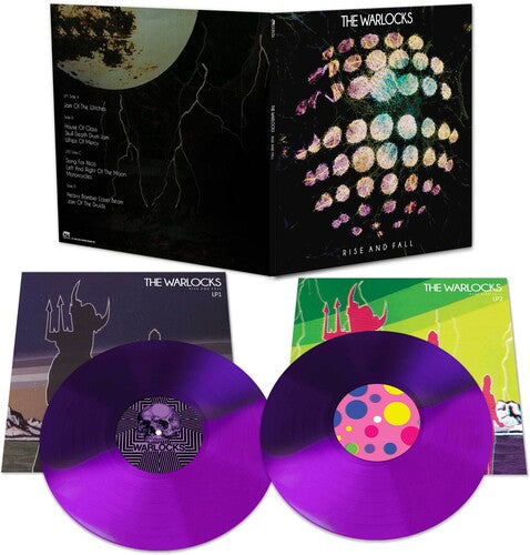 The Warlocks - Rise &amp; Fall - Púrpura/violeta (Vinilo)