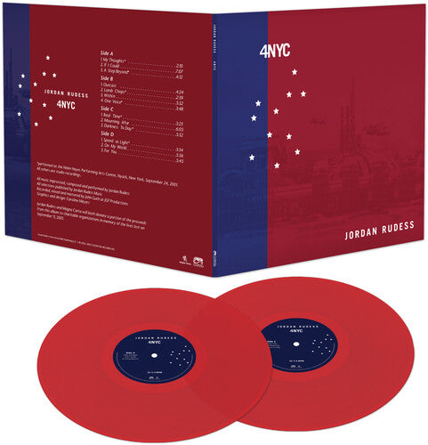 JORDAN RUDE SS - 4nyc - Rojo (Vinilo)
