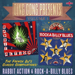 the album cover for Ding Dong Presents 1: Rabbit Action & Rock / Var - Ding Dong Presents 1: Rabbit Action & Rock / Var
