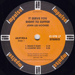 John Lee Hooker : It Serve You Right To Suffer (2x12", Album, Ltd, Num, RE, RM, 180)