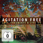 the album cover for Agitation Free - Last Fragments, Live '74 Plus Bonus Dvd (Live At Kesselhaus, Berlin 2013)