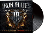 the album cover for Iron Allies - Blood In Blood Out (Gate)