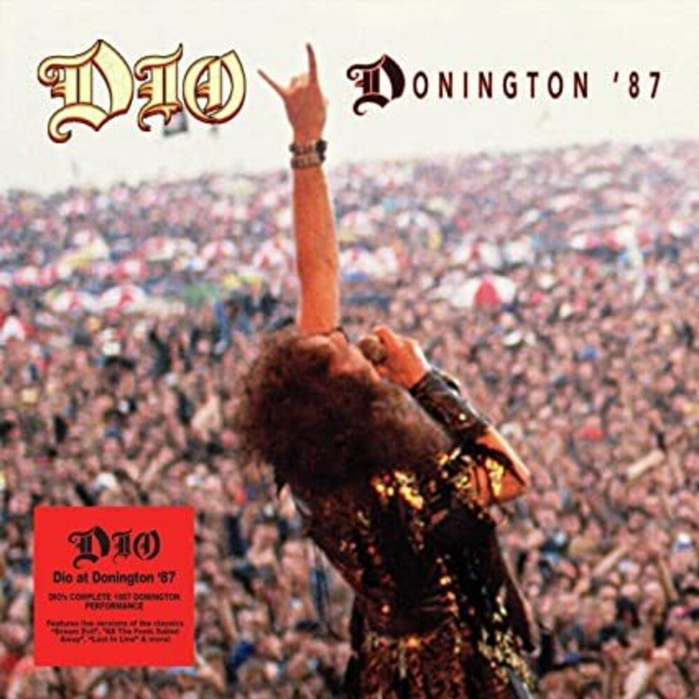 the album cover for Dio - Dio At Donington 87