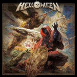 the album cover for Helloween - Helloween [Import Clear Red Blue Splatter 2LP]