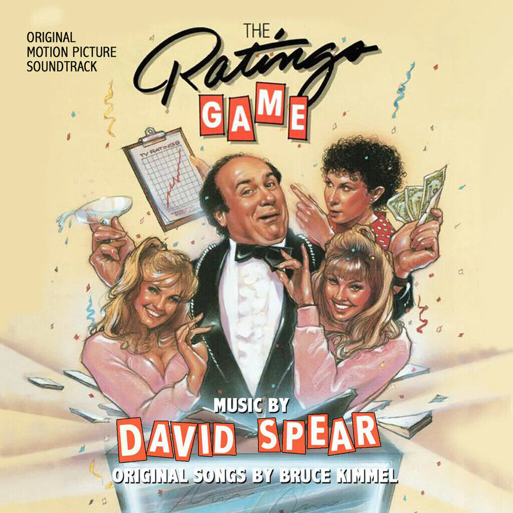 the album cover for David Spear(Ita) - Ratings Game / O.S.T. (Ita)