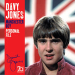the album cover for Davy Jones - Manchester Boy: Personal File