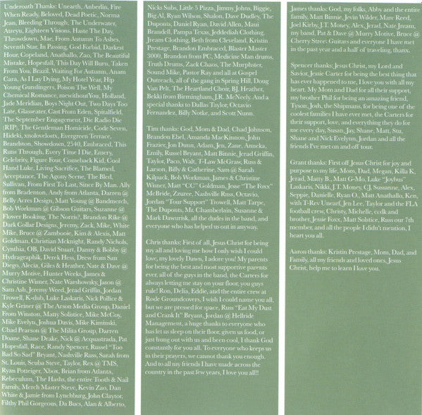 Underoath : They're Only Chasing Safety (CD, Album)
