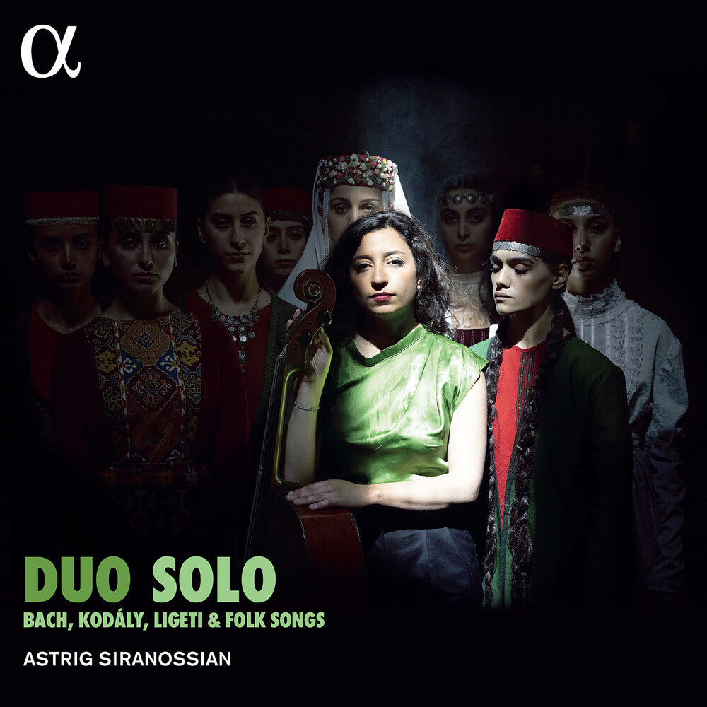 the album cover for J Bach .S. / Siranossian - Duo Solo