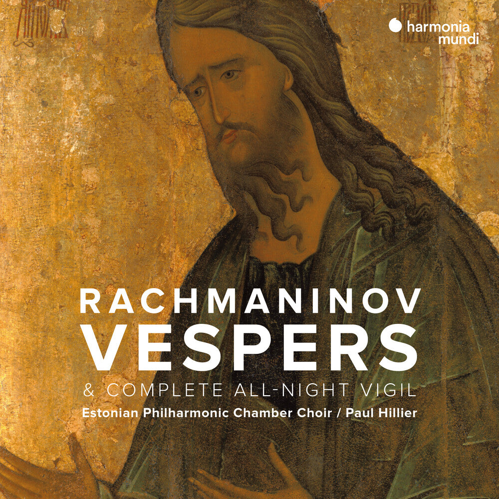 the album cover for Estonian Philharmonic Chamber Choir - Rachmaninov: Vespers [Reissue]