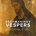 the album cover for Estonian Philharmonic Chamber Choir - Rachmaninov: Vespers [Reissue]