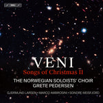 the album cover for Sebastian / Larsen / Utnem - Veni - Songs Of Christmas 2